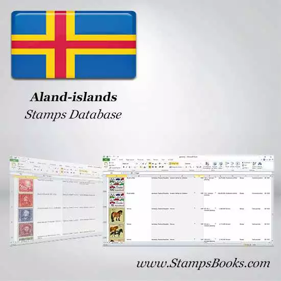 Aland islands Stamps dataBase
