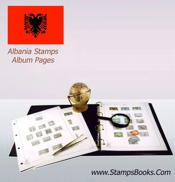Albania Stamps album