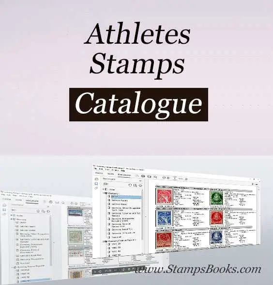 Athletes stamps