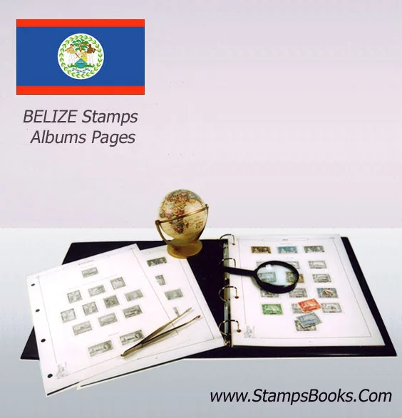 Belize Stamps Album
