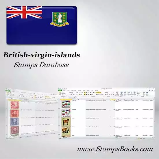 British virgin islands Stamps dataBase