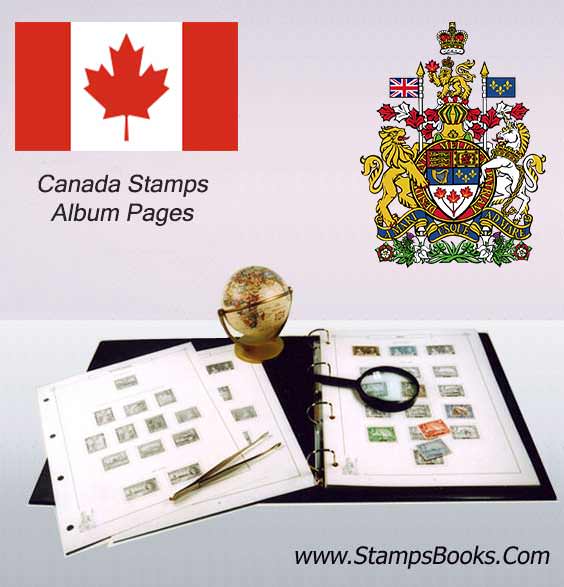 Canada Stamps Album