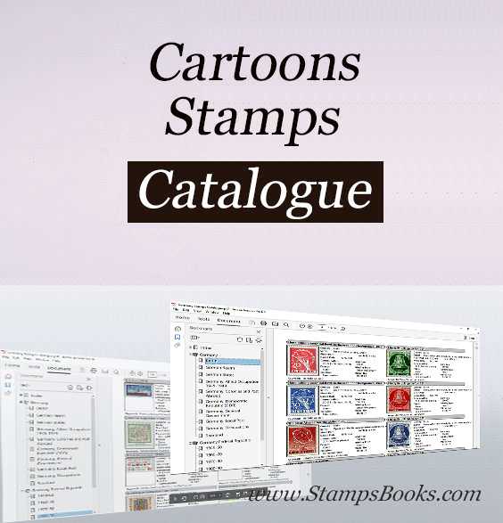 Cartoons stamps
