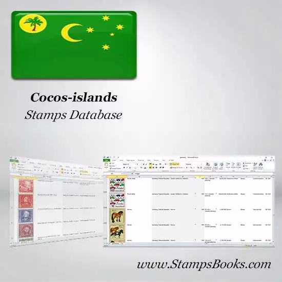Cocos islands Stamps dataBase
