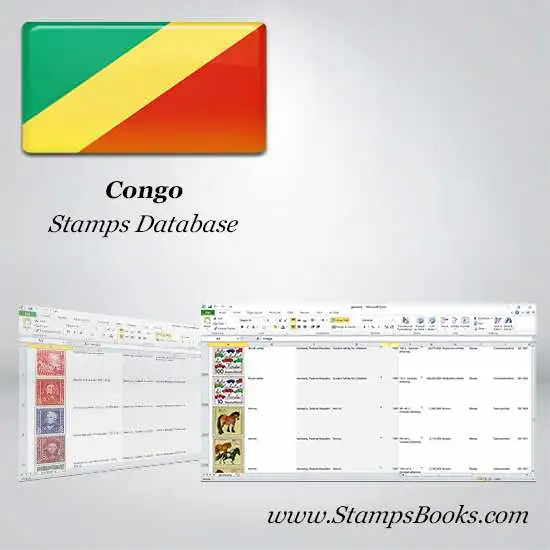 Congo Stamps dataBase