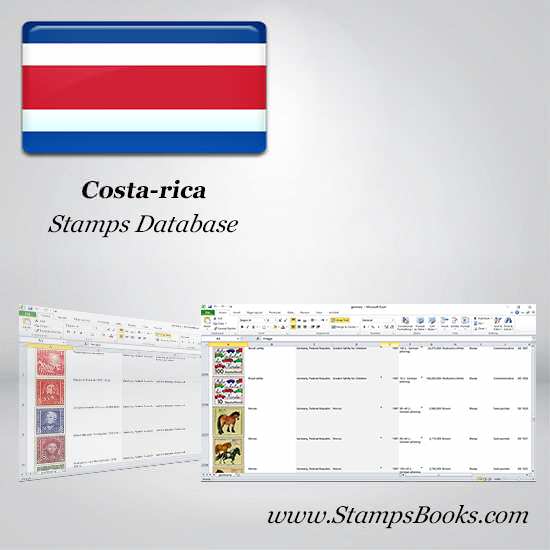 Costa rica Stamps dataBase