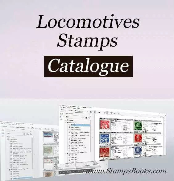 Locomotives stamps