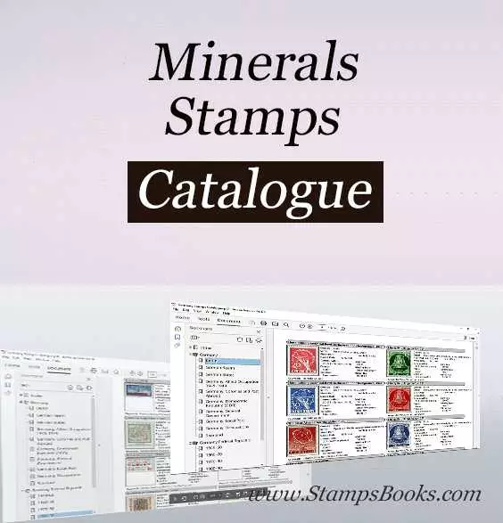 Minerals stamps