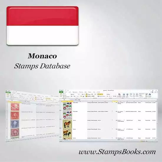Monaco Stamps dataBase