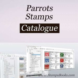 Parrots stamps