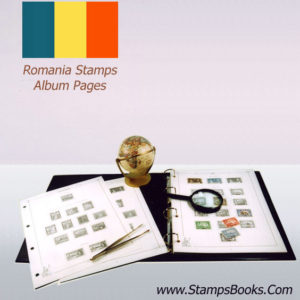 Romania stamps Album