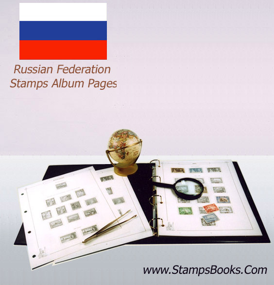 Russia Stamps Album
