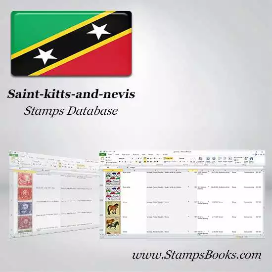Saint kitts and nevis Stamps dataBase