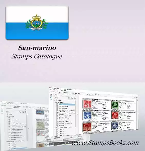 San marino Stamps Catalogue