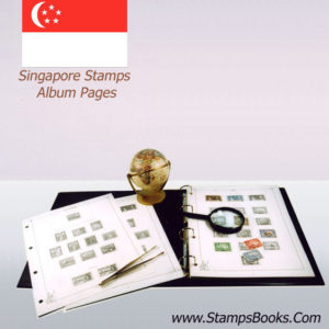 Singapore Stamps Album