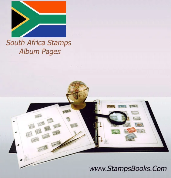 South Africa stamps Album