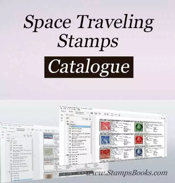 Space Traveling stamps