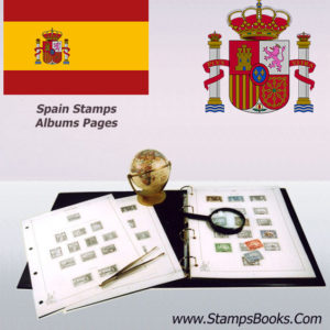 Spain stamps Album