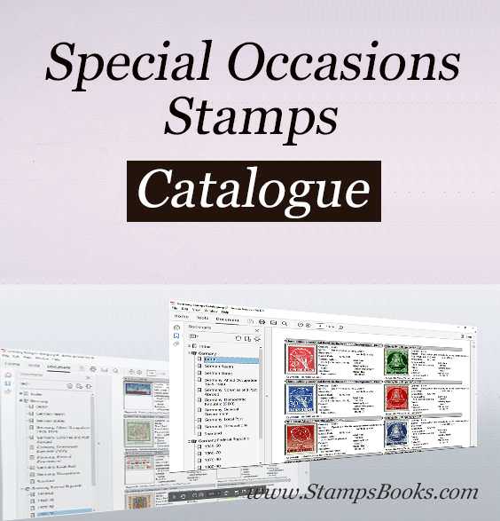 Special Occasions stamps