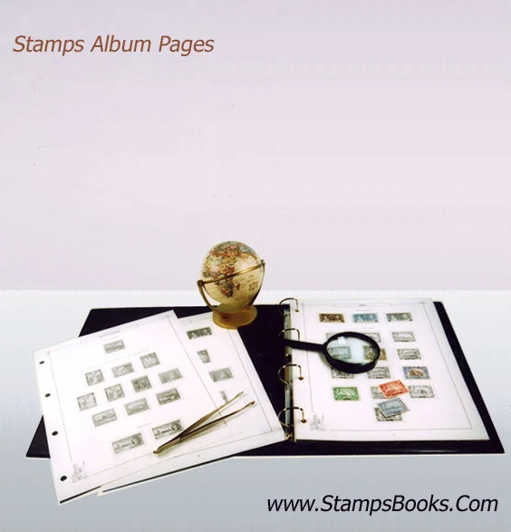 Stamps Album Pages