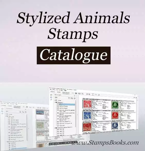 Stylized Animals stamps