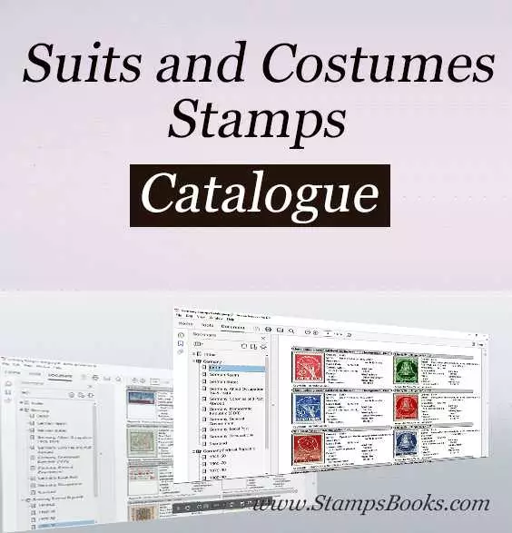 Suits and Costumes stamps