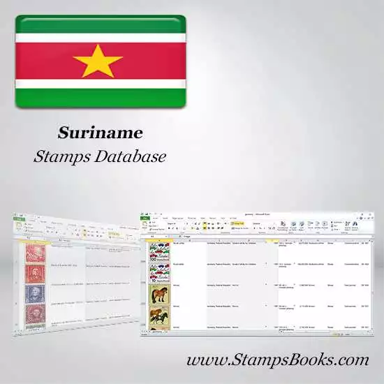 Suriname Stamps dataBase