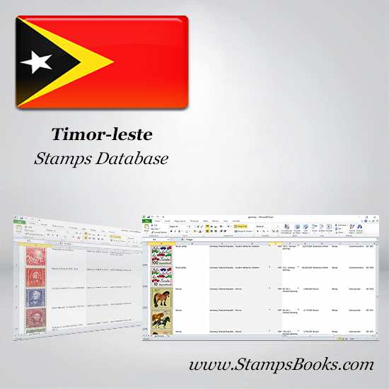Timor leste Stamps dataBase