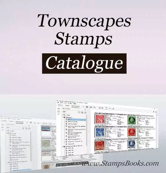 Townscapes stamps