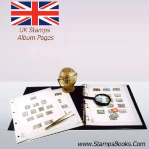UK stamps album