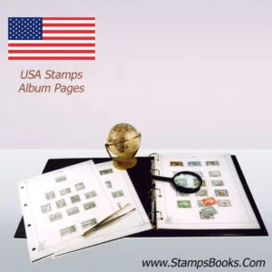 USA stamps album