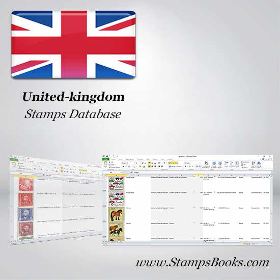 United kingdom Stamps dataBase