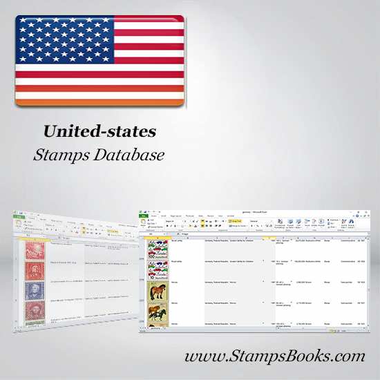 United states Stamps dataBase