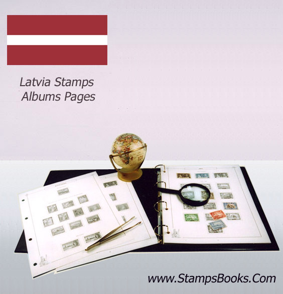 latvia stamps