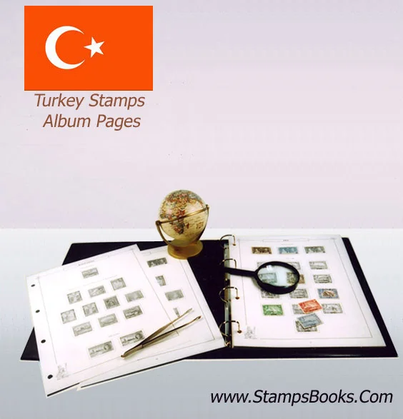 Turkey Stamps Album